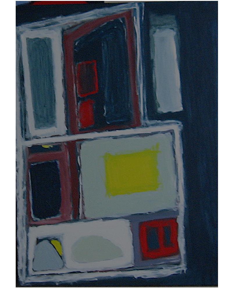 DEEP FREEZE TWO, acrylic on canvas. DEEP FREEZE TWO, acrylic on canvas.