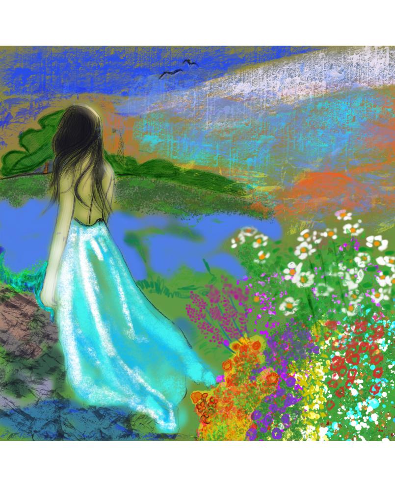 Lady in the Flowers Lady in the Flowers
