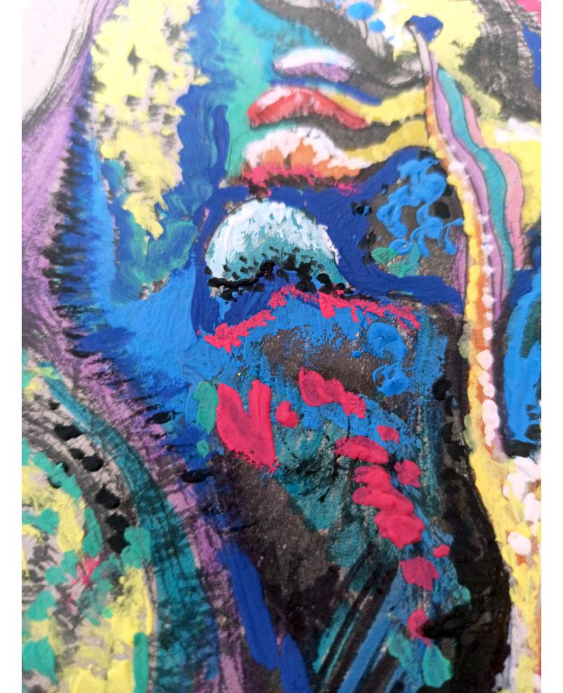 the octopus is hiding in the depths