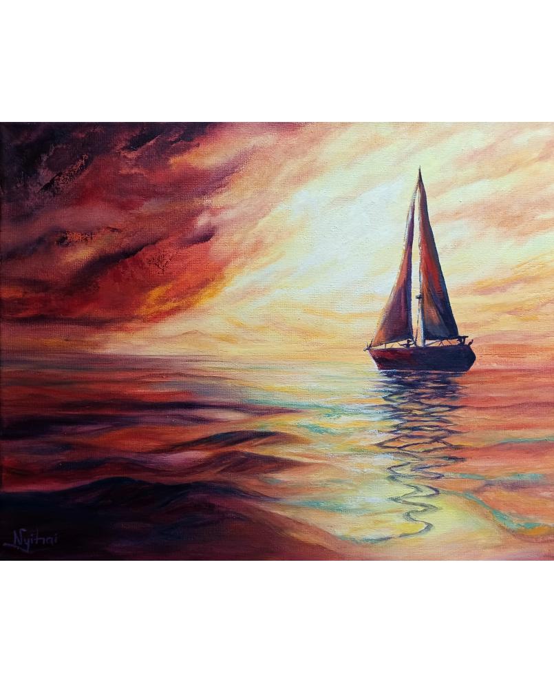 Harbor of Dawn - NyitraiArt Harbor of Dawn - NyitraiArt