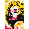 Marilyn Monroe abstract original Pop Art painting, rolled canvas Painting