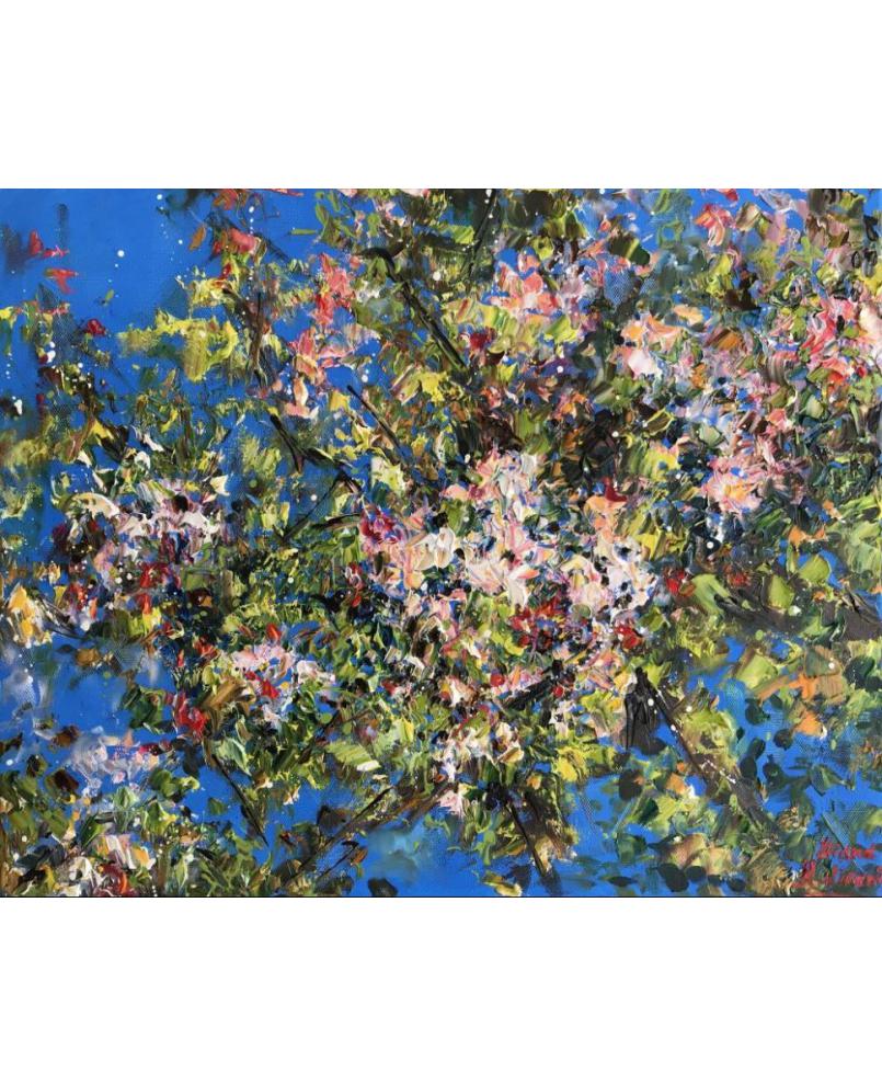 Bloomy Eucalyptus Tree