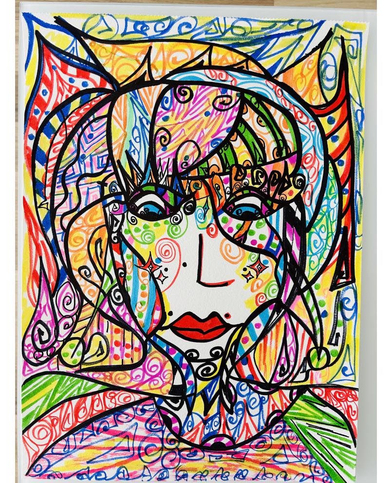Mujer creativa Mujer creativa