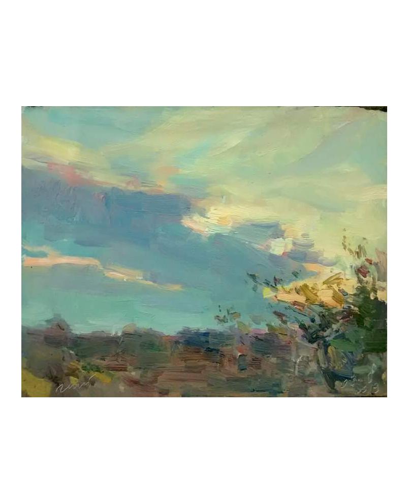 "The evening was beautiful" "The evening was beautiful"