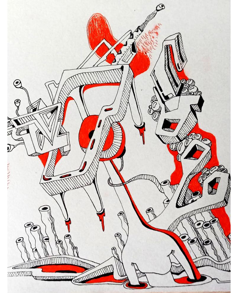 allegory of a conversation between two individuals