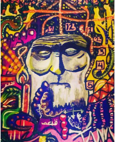 My contemplation of Mar Charbel's solitude