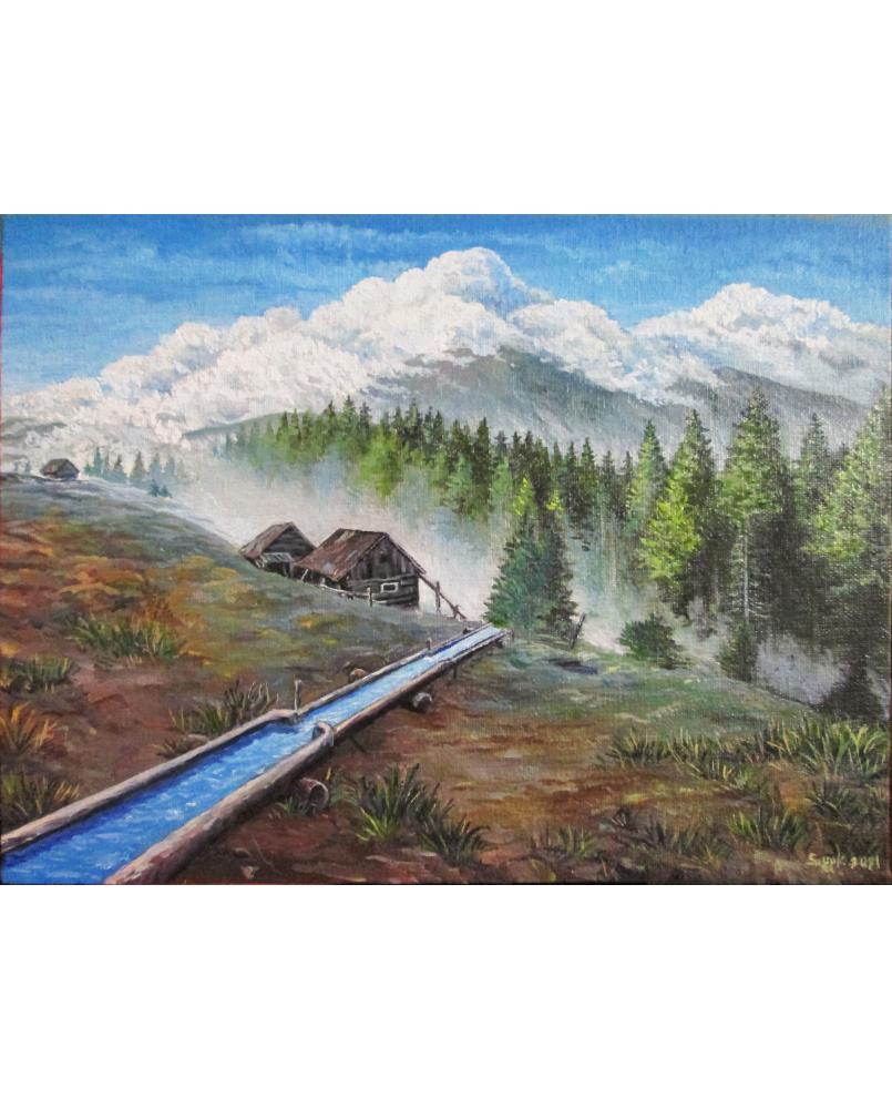 Carpathian landscape. Mountains of Ukraine. Carpathian landscape. Mountains of Ukraine.