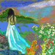 Lady in the Flowers