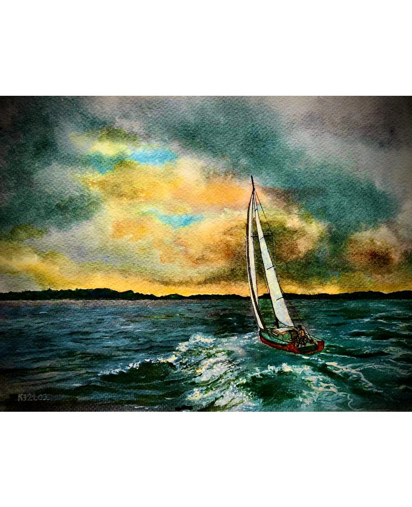 Sailing home Sailing home