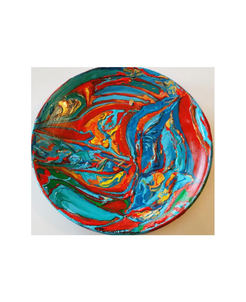 Cortona terracotta plate Cortona terracotta plate